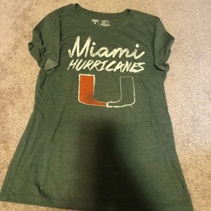 University of Miami T-shirt